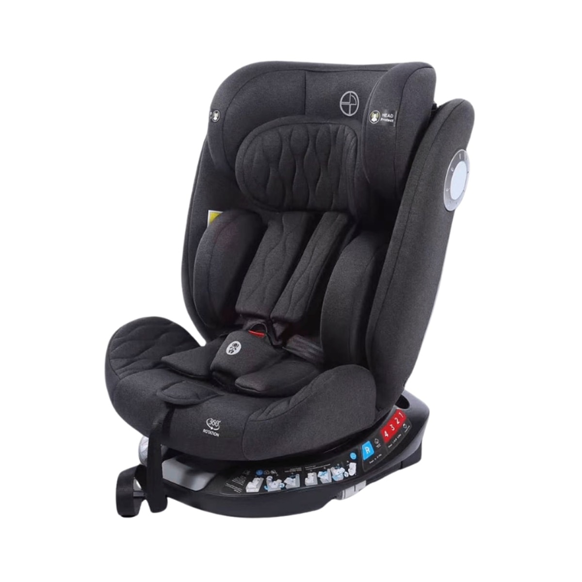 BURBAY Машины суудал · G406BLACK · 0-12 нас